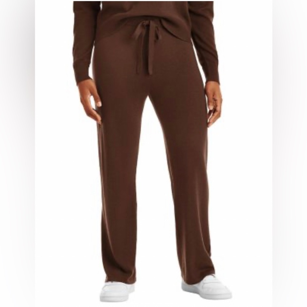 Member's Mark Ladies Cashmere Blend Pant, Chocolate Brown, size XXL